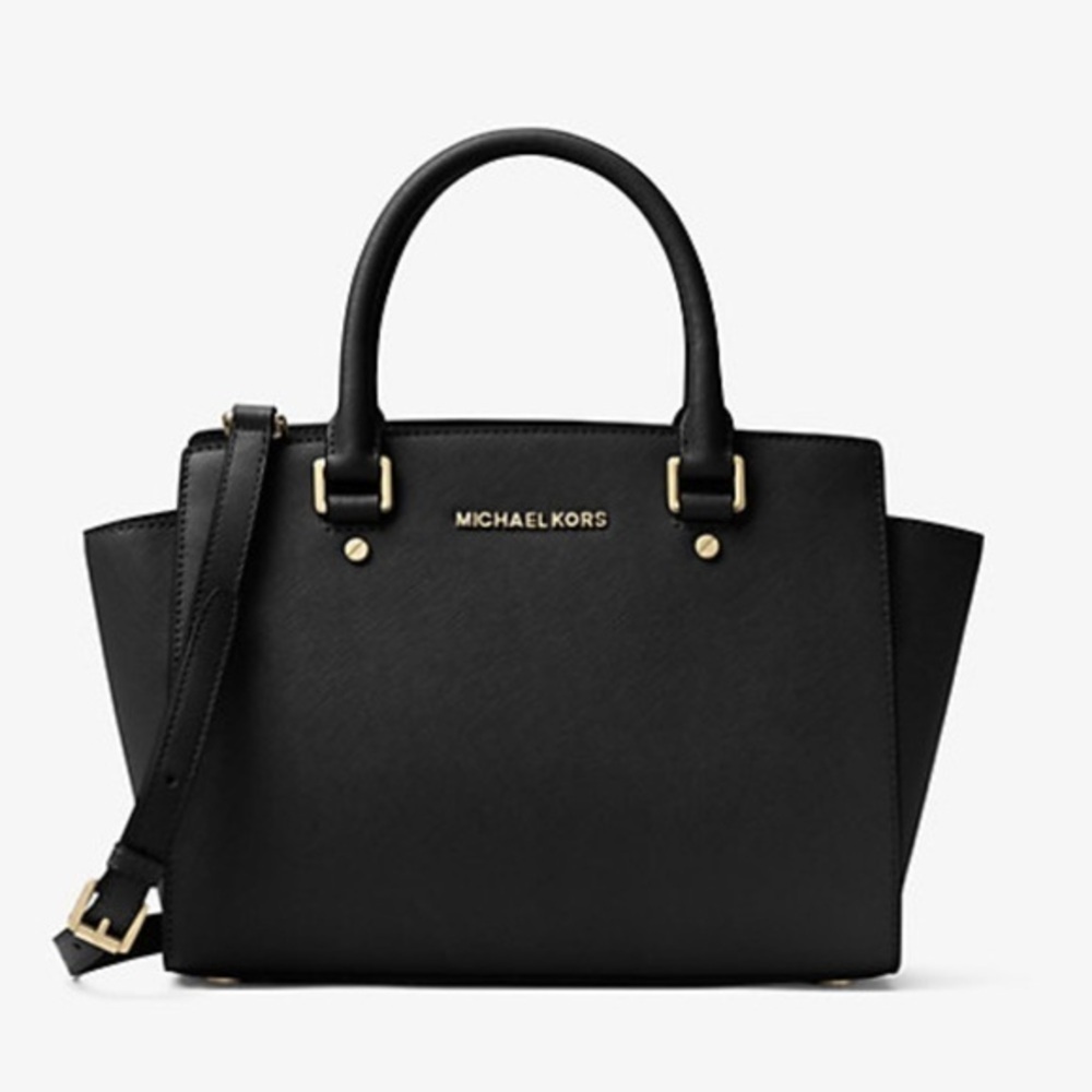 Michael Kors Selma medium black bag